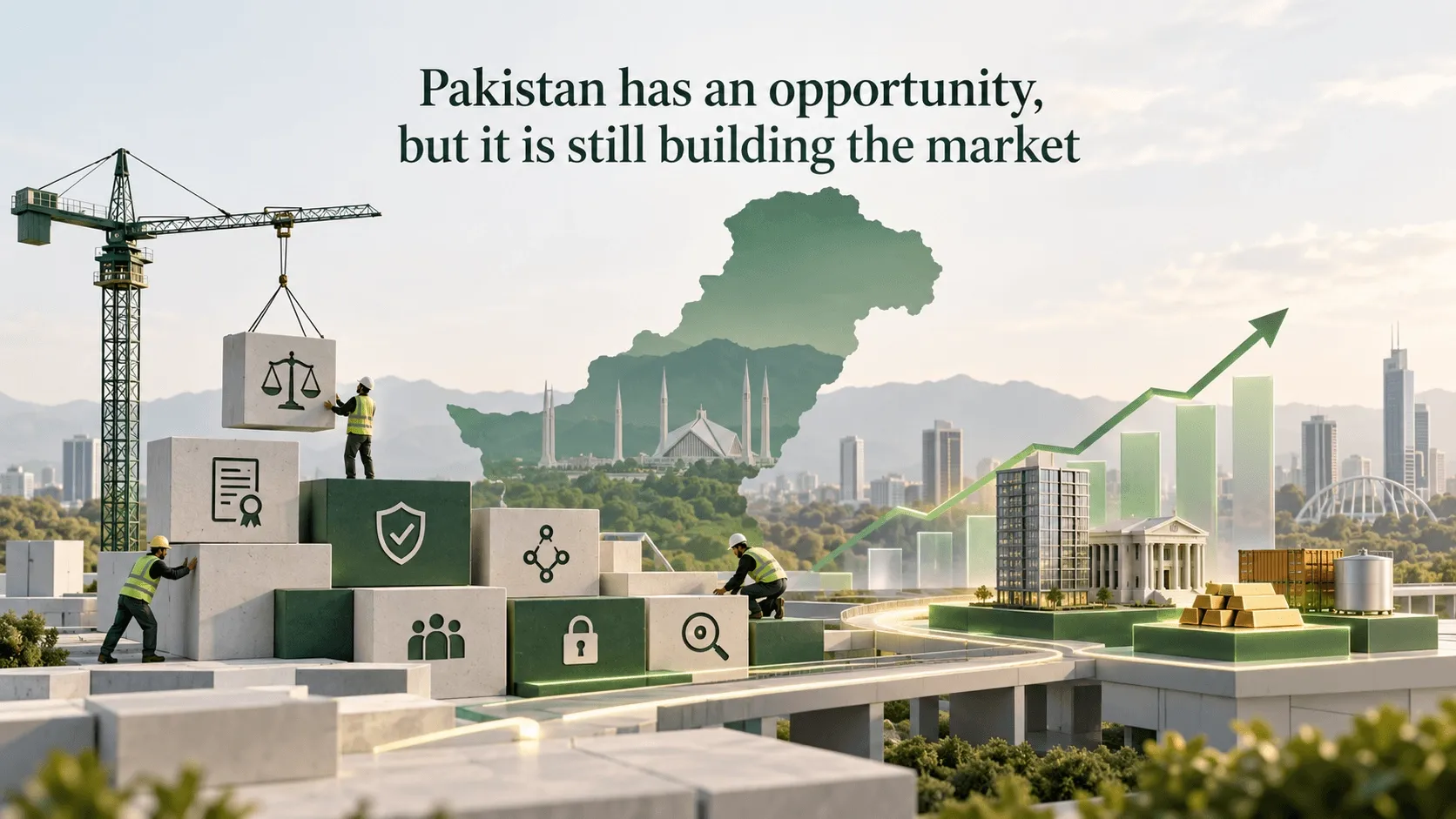 Pakistan has an opportunity, but it is still building the market